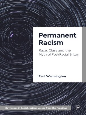 cover image of Permanent Racism